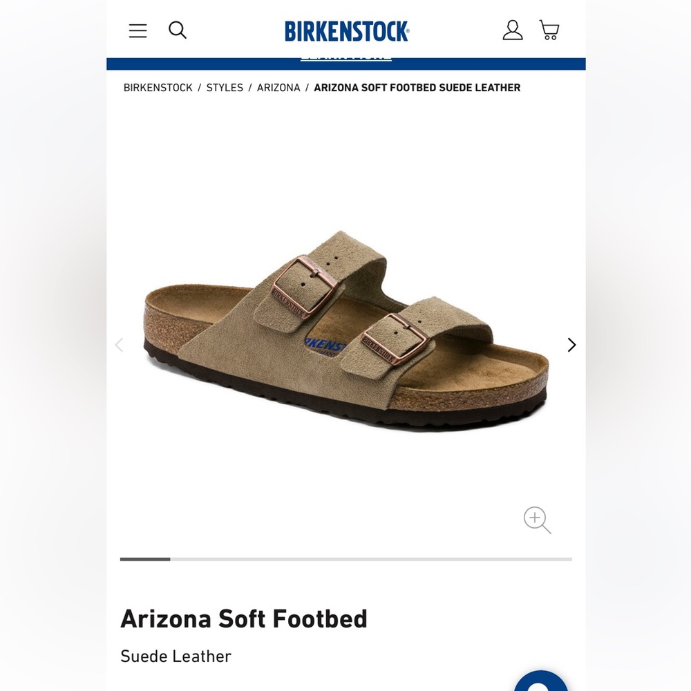 Birkenstock soft footbed suede leather